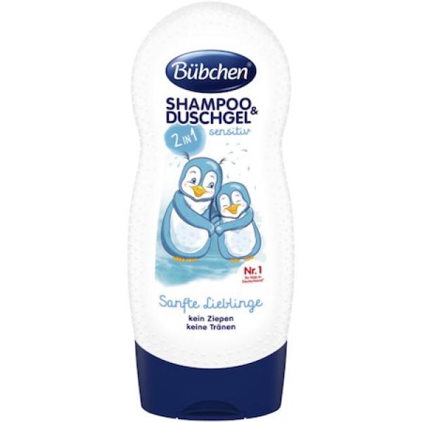 Bübchen 12442774 230ml sampon&fürdető sensitív