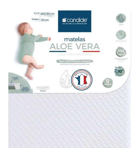 Candide 575850 matrac Aloe Vera 60x120