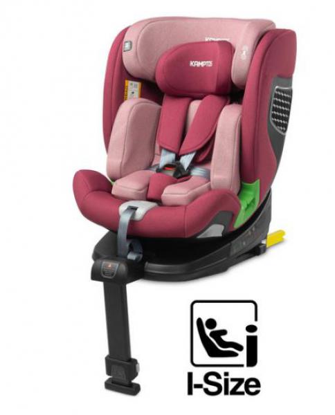 Caretero autósülés Kamptos pink I-size (40-150)