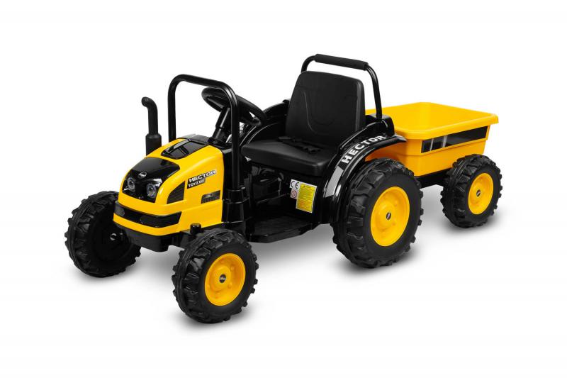 Caretero elektromos autó Hector sárga TOYZ 7142