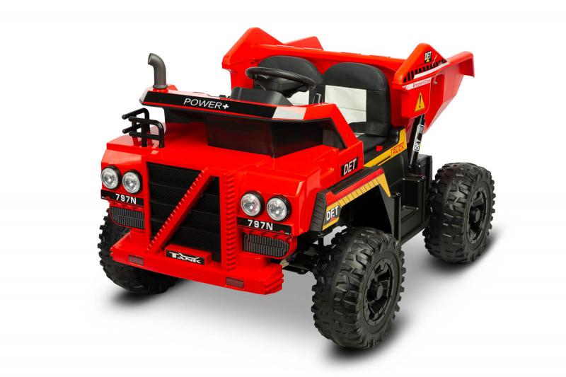 Caretero elektromos tank piros TOYZ 7158