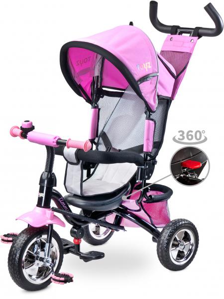 Caretero tricikli Timmy rózsaszín TOYZ-0328