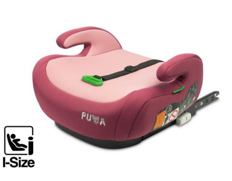 Caretero ülésmagasító Puma pink I-size (125-150)