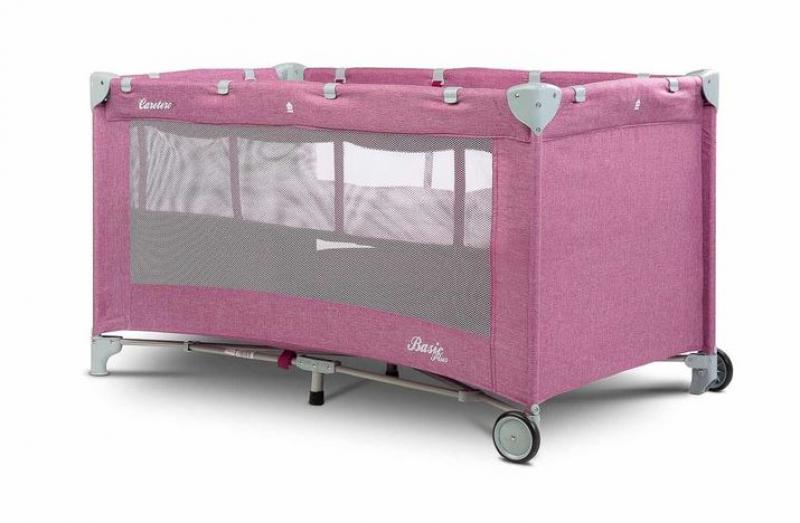 caretero utazóágy Basic Plus lavenda 3938