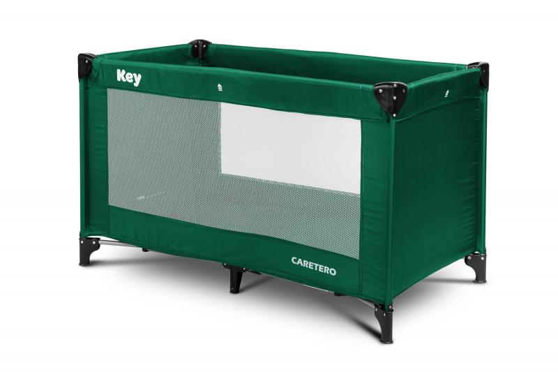 Caretero utazóágy Key sötétzöld TERO-373