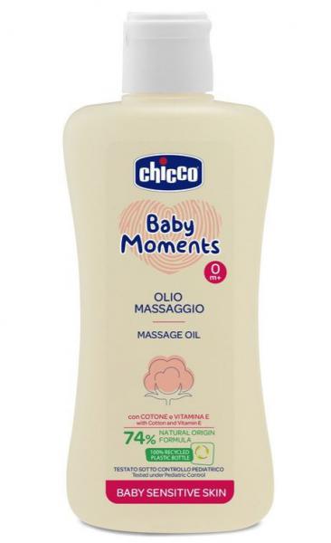 Chicco 10242 masszázs babaolaj sensitive 200ml