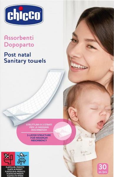 Chicco 1143 szülés utáni betét30db-os Mammadonna