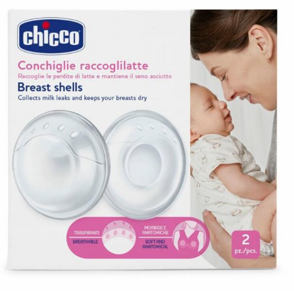 Chicco 22581 tejfelfogó kagyló 2db ÚJ