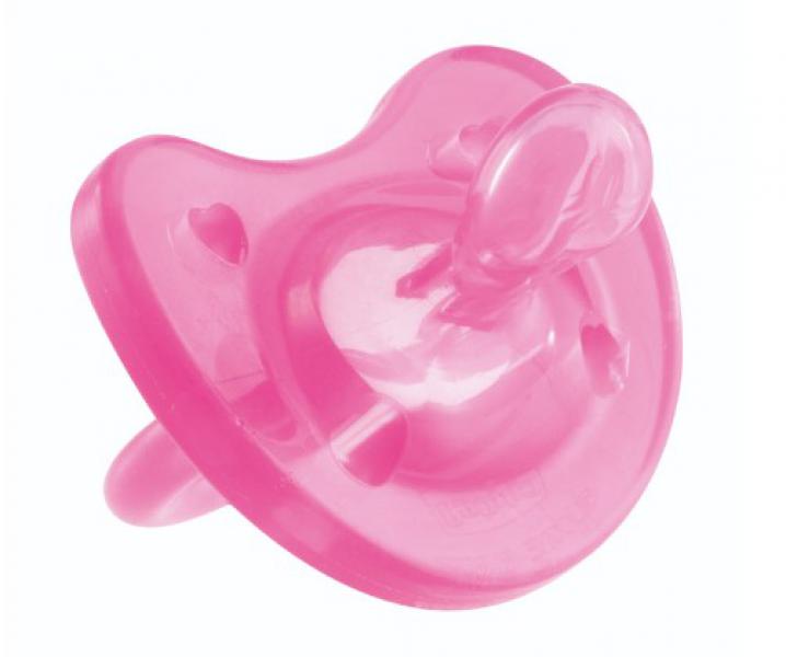 Chicco 271311 játszócumi rózsa 16-36m szilikon