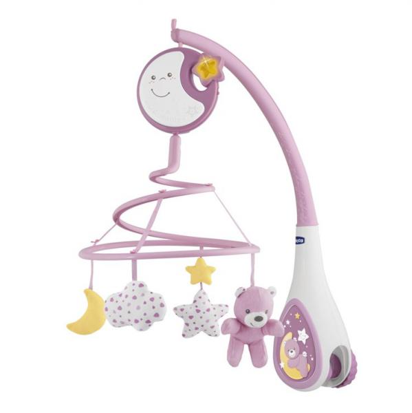Chicco 762710 zenélőforgó pink Next2Dreams