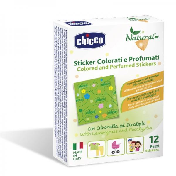 Chicco 85510 illatosított, színes matrica 12db