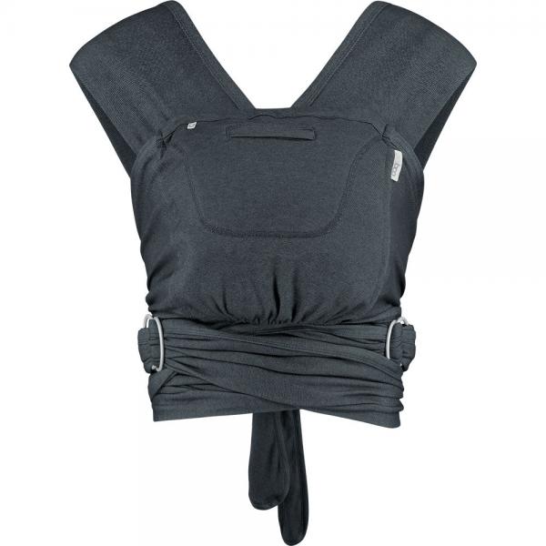 Close Caboo babahordozó Denimblack-Tofee Cottonblend