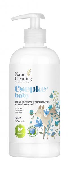 Csepke Baby mosogatószer 0+hó 500ml, cumnisüvegmosó