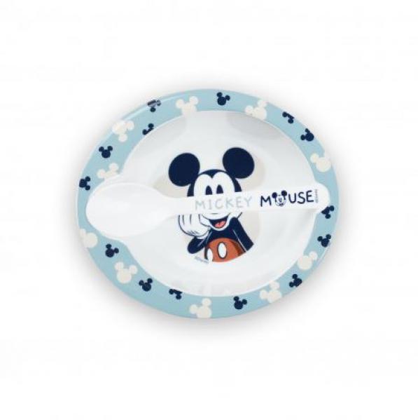Disney 10478 tál+kanál szett Mickey