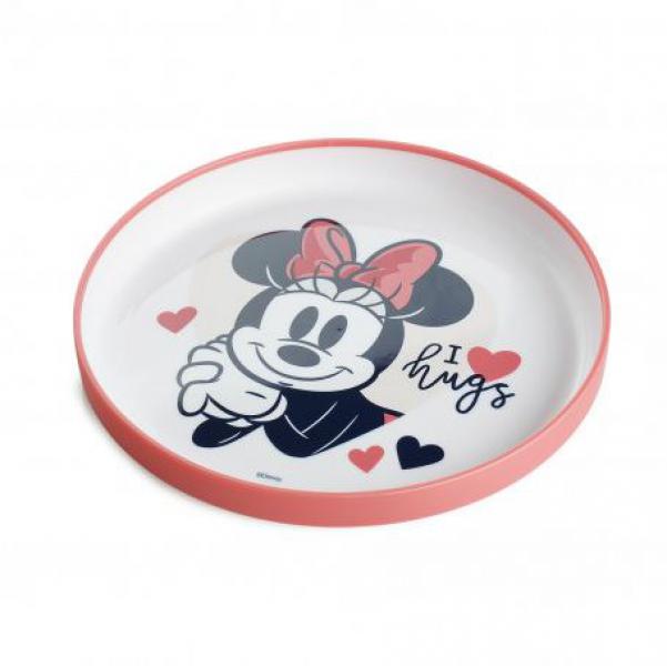 Disney 10793 tányér Minnie csúszásgátlós