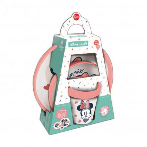 Disney 10795 étkészlet Minnie csúszásgátlós