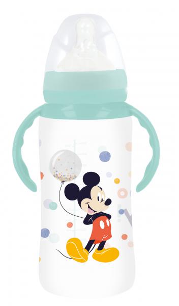 Disney 13004 cumisüveg+fogó Mickey 360ml cool anti colic