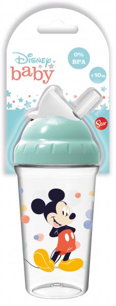 Disney 13086 itatópohár Mickey cool 295ml szívószálas