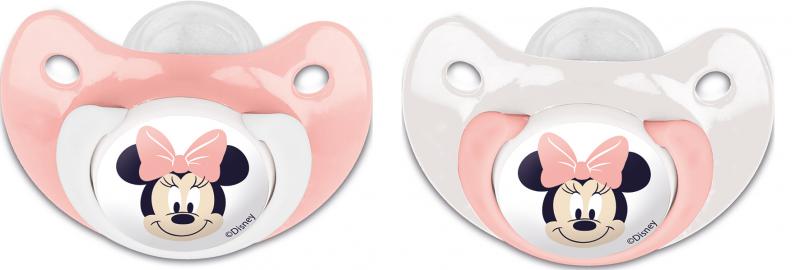 Disney 13167 játszócumi +6hó Minnie 2db szilikon