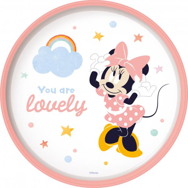Disney 13193 tányér Minnie csúszásgátlós