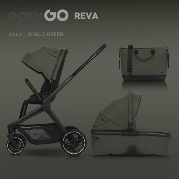 Easygo Reva 2:1 babakocsi jungle green