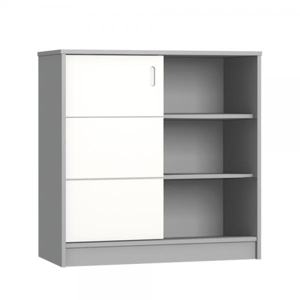 Faktum Alda SSZ komód 91*41*91cm (SELYEMSZÜRKE)