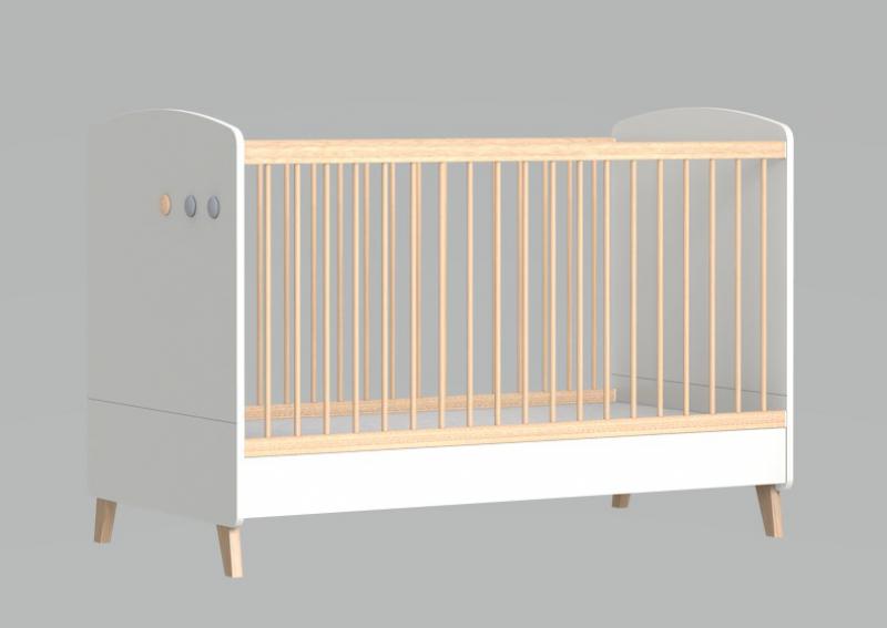 Faktum Colette F 70*140cm kiságy (FEHÉR)