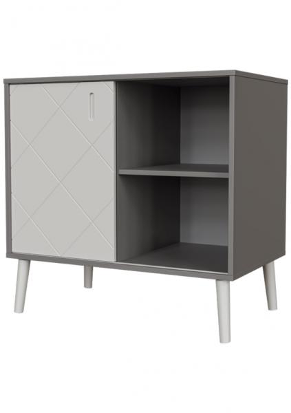 Faktum Peak GW komód (Grey&White) 96*58*196cm