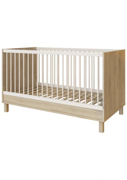 Faktum Wing GW 140-es babaágy (Grey Oak&White) 70*140cm