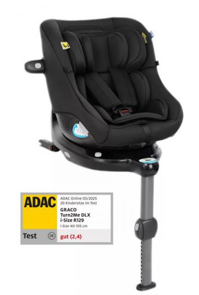 Graco Turn2Me DLX Midnight 40-105cm gyerekülés i-Size R129
