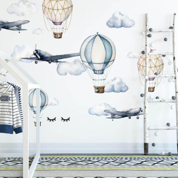 Inspio 9210f hőlégballonok    falimatricák