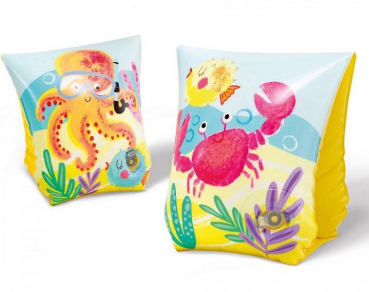 Intex 58652EE karúszó 3-6év 23*15cm Trópusi mintás