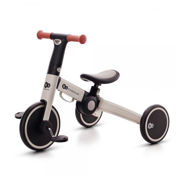Kinderkraft tricikli/futób. Silver grey 4Trike