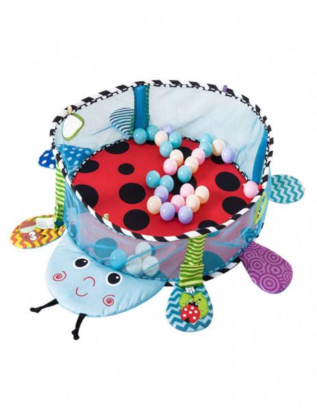 Konig Kids 63546 katica játszószőnyeg labdákkal