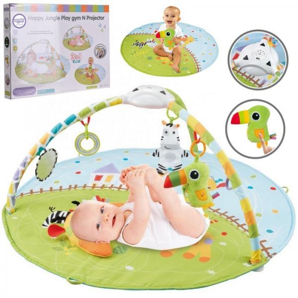 Konig Kids 63572 játszószőnyeg Amazonas, projektorral