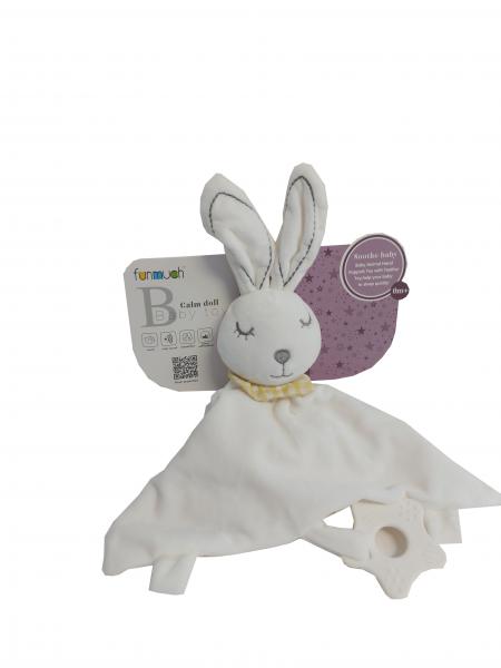 Konig Kids 83018 fehér nyuszis szundikendő