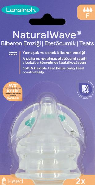 Lansinoh 508 etetőcumi gyors folyású 2db-os