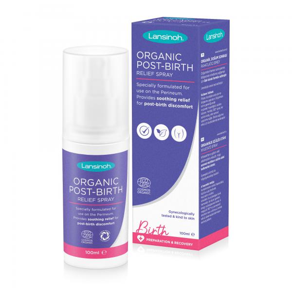 Lansinoh 660 szülés utáni nyugtató spray 100ml organikus