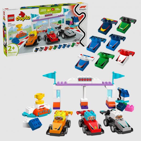 Lego 10445 F1 versenyautók és pilóták