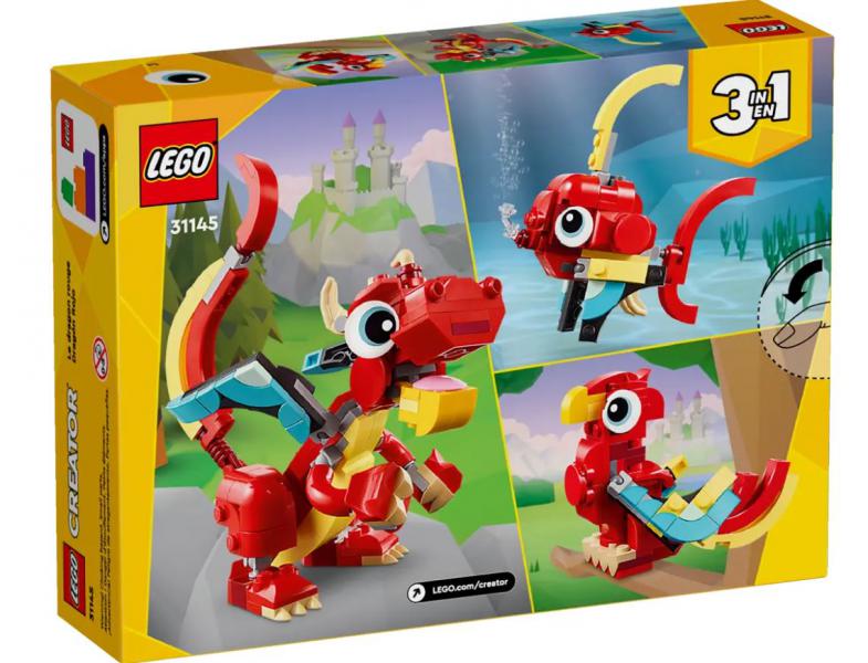 Lego 31145 Creator Vörös sárkány