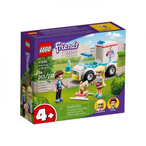 Lego 41694 Friends Kisállat mentőautó