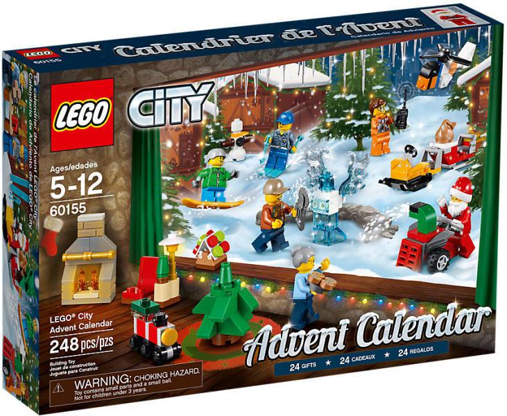 Lego 60155 City Advent Calendar 5-12év