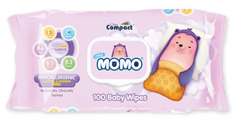 Lizi MOMO 100db Multivitaminos nedves törlőkendő