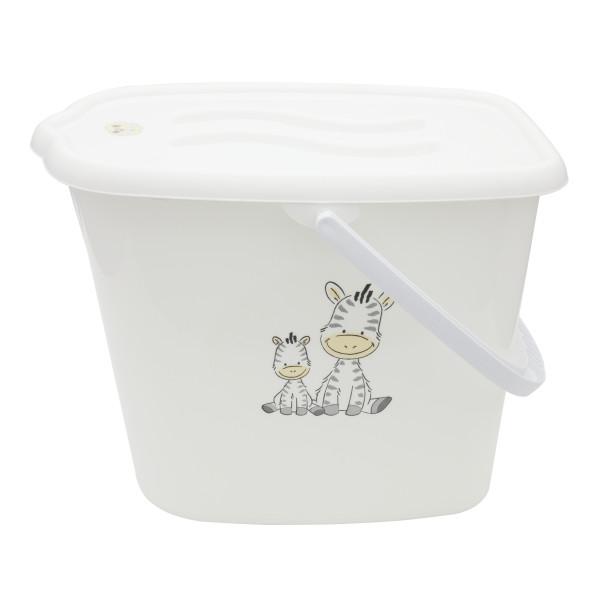 Maltex vödör Zebra fehér