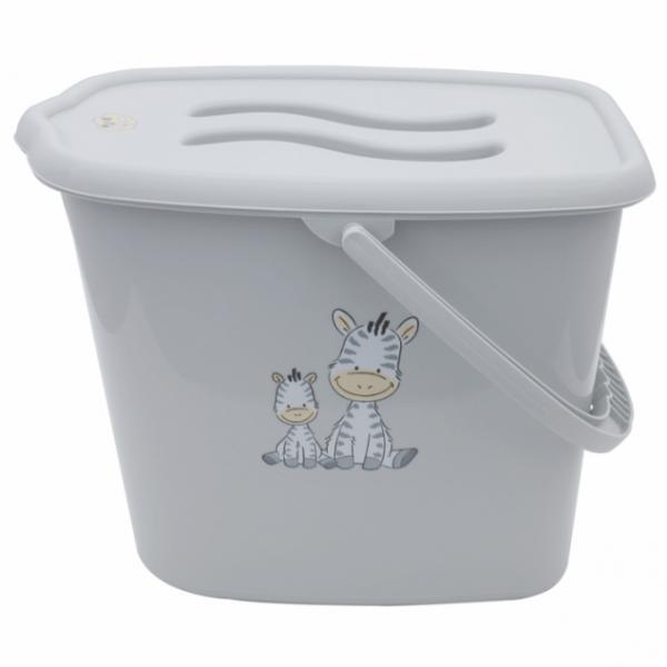 Maltex vödör Zebra szürke