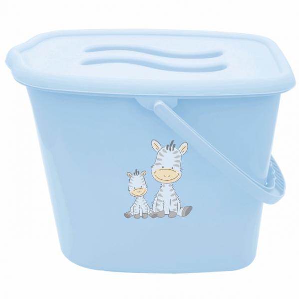 Maltex vödör Zebra világoskék