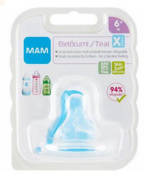 Mam 333927 etetőcumi 6hó+ 4cseppes