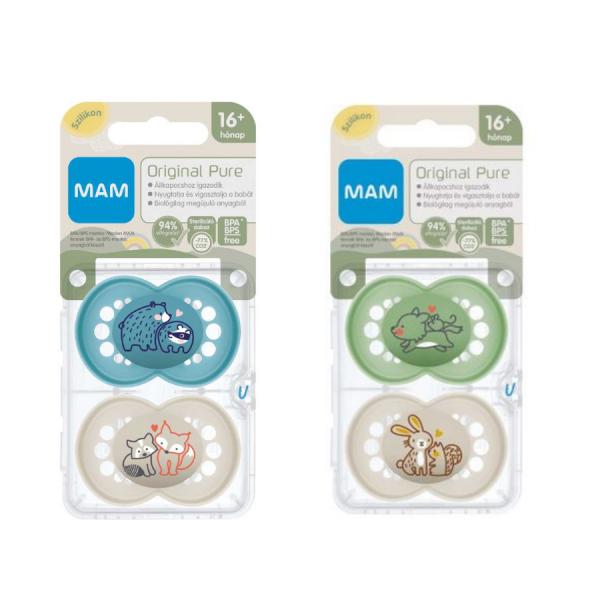 Mam 835261 PURE 16+hó cumi szilikon dupla