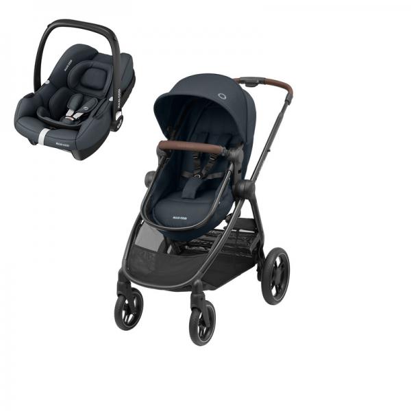 Maxi-Cosi Zelia3 Dou Graphite Essential+Cabriofix S i-size h