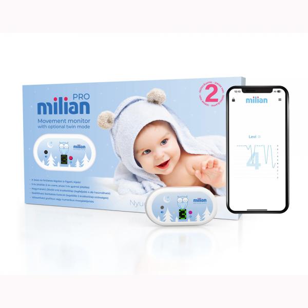 Milian Pro Bluetooth Standard 2db érzékelőlappal légzésfigy